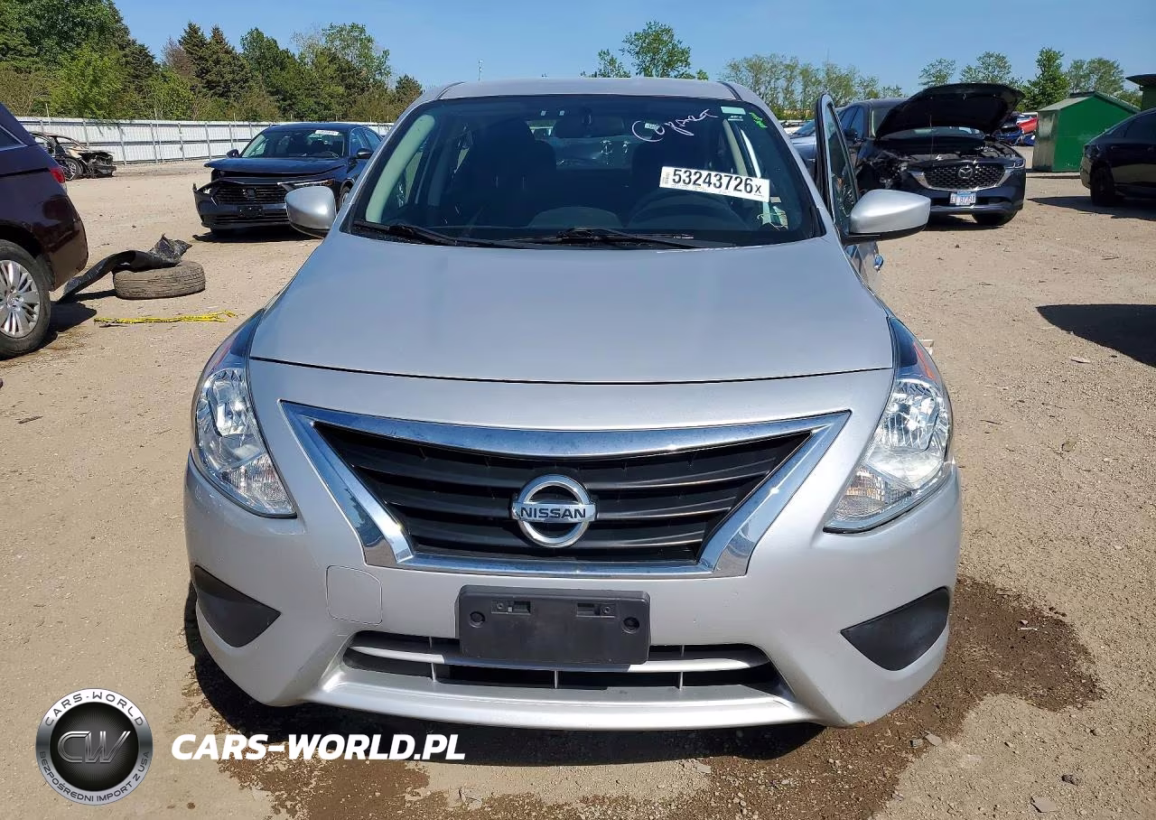 2019 Nissan Versa Sv VIN:3N1CN7AP2KL853964 - 5
