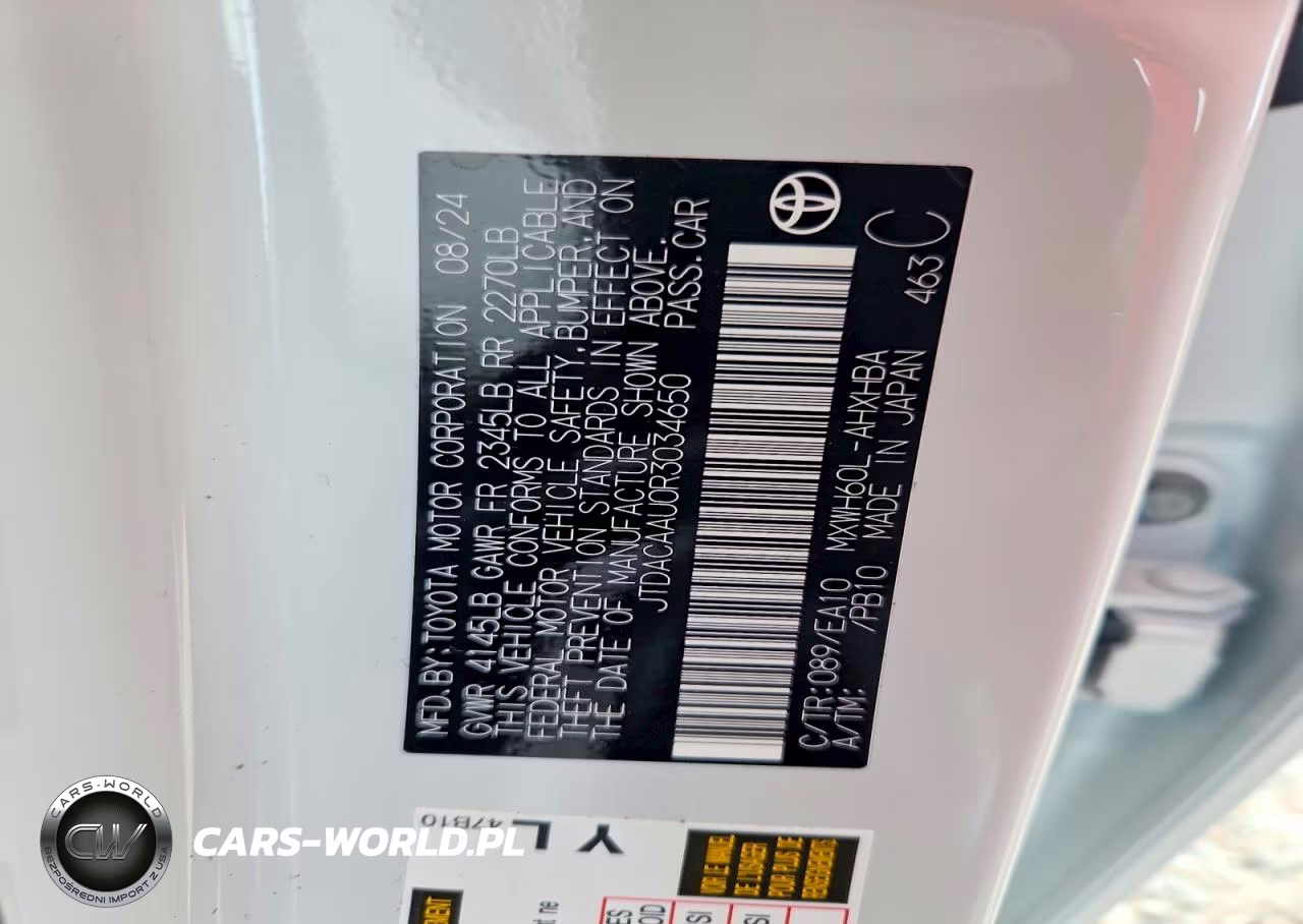 2024 Toyota Prius Limited VIN:JTDACAAU0R3034650 - 12