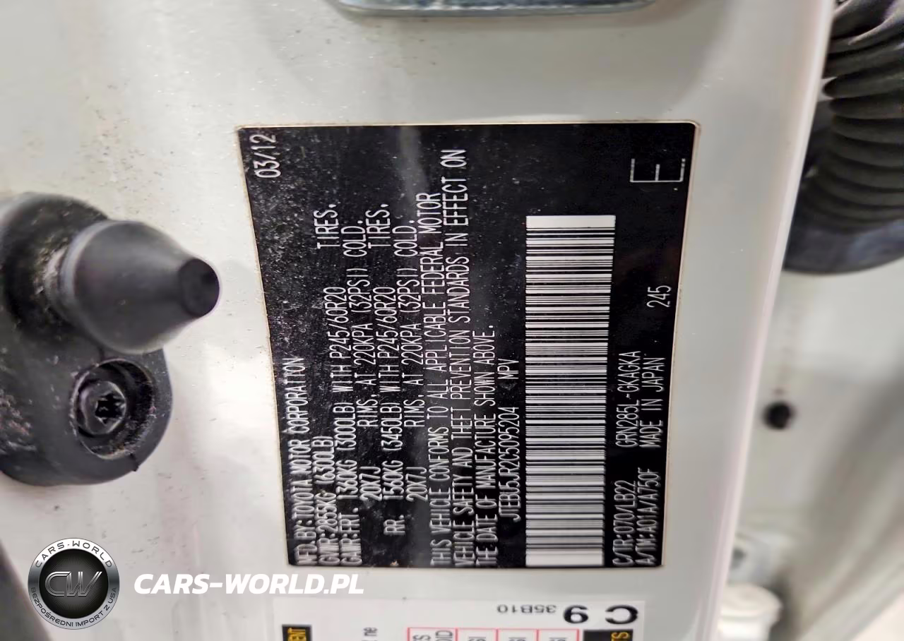 2012 Toyota 4Runner Limited VIN:JTEBU5JR2C5095204 - 13