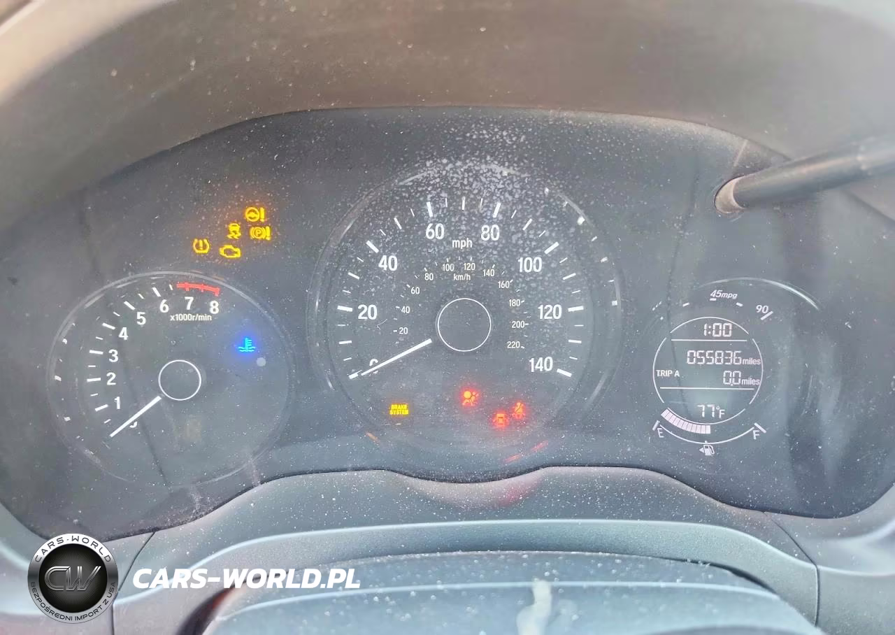 2019 Honda Hr-V Lx VIN:3CZRU5H33KG703530 - 9
