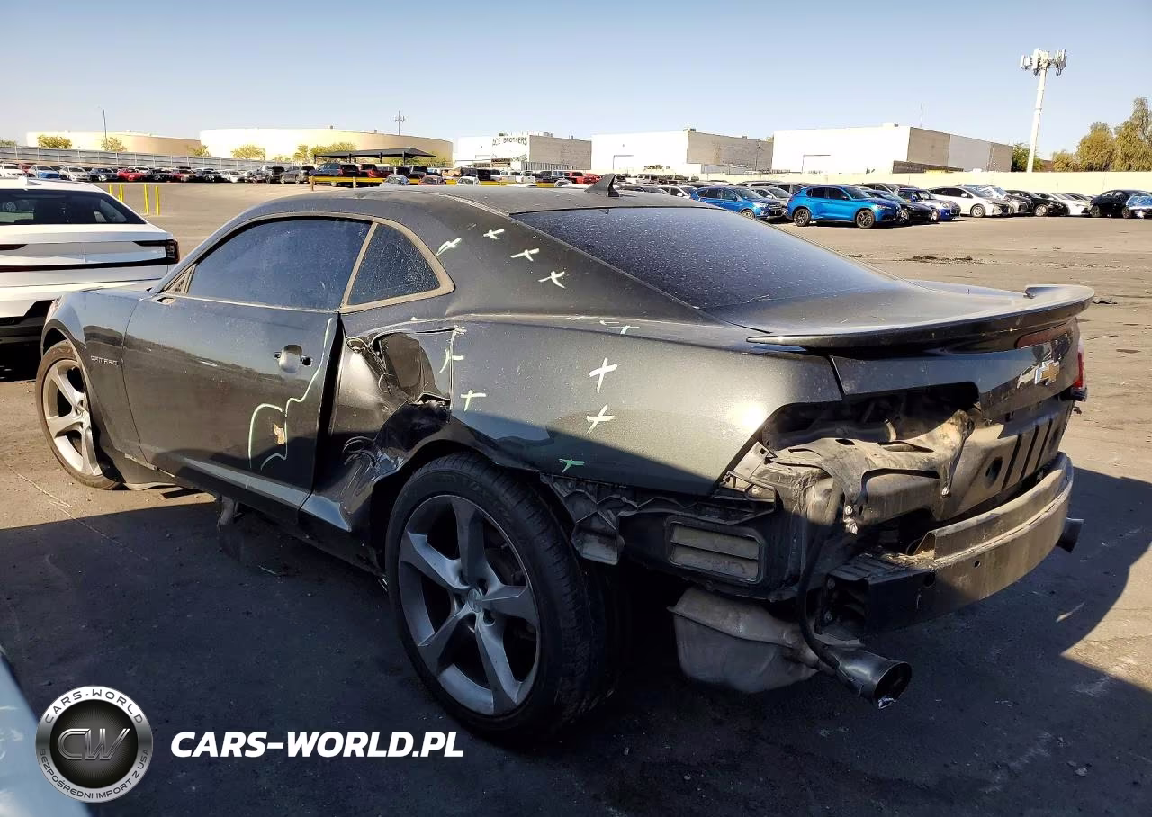 2014 Chevrolet Camaro Lt VIN:2G1FB1E30E9267545 - 2