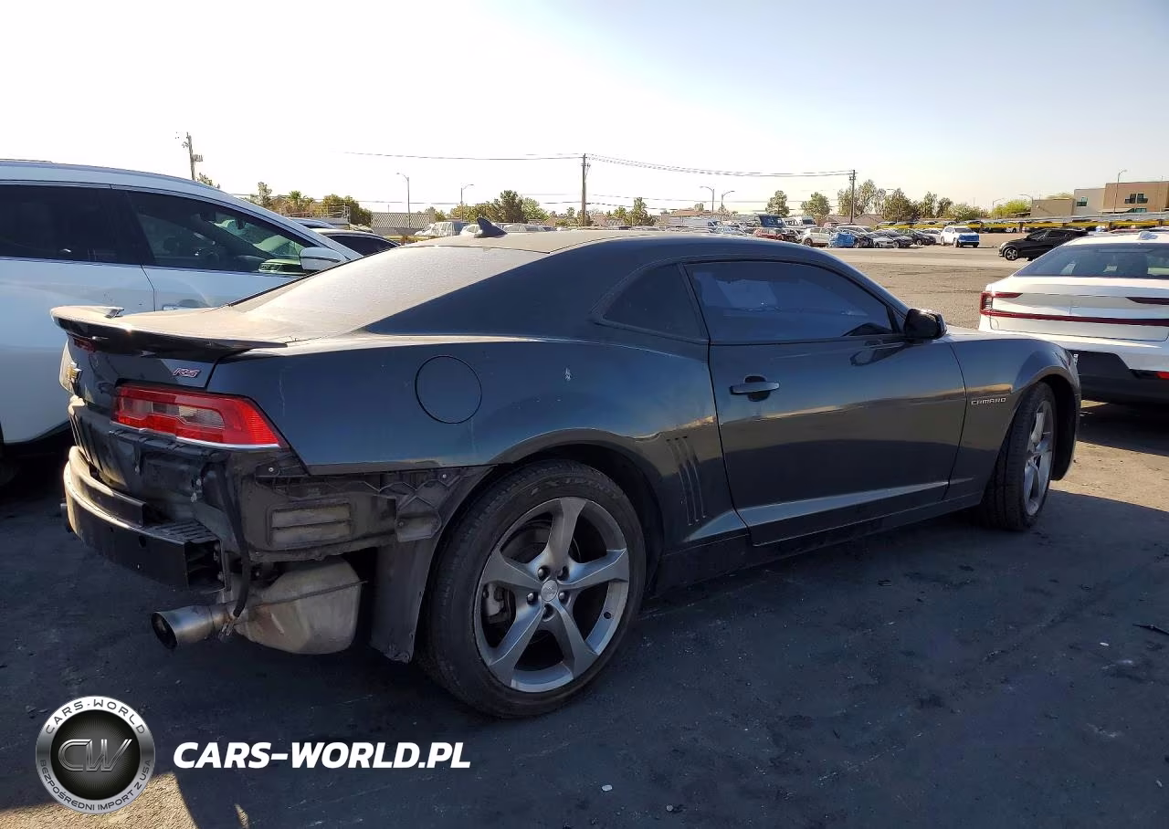 2014 Chevrolet Camaro Lt VIN:2G1FB1E30E9267545 - 3