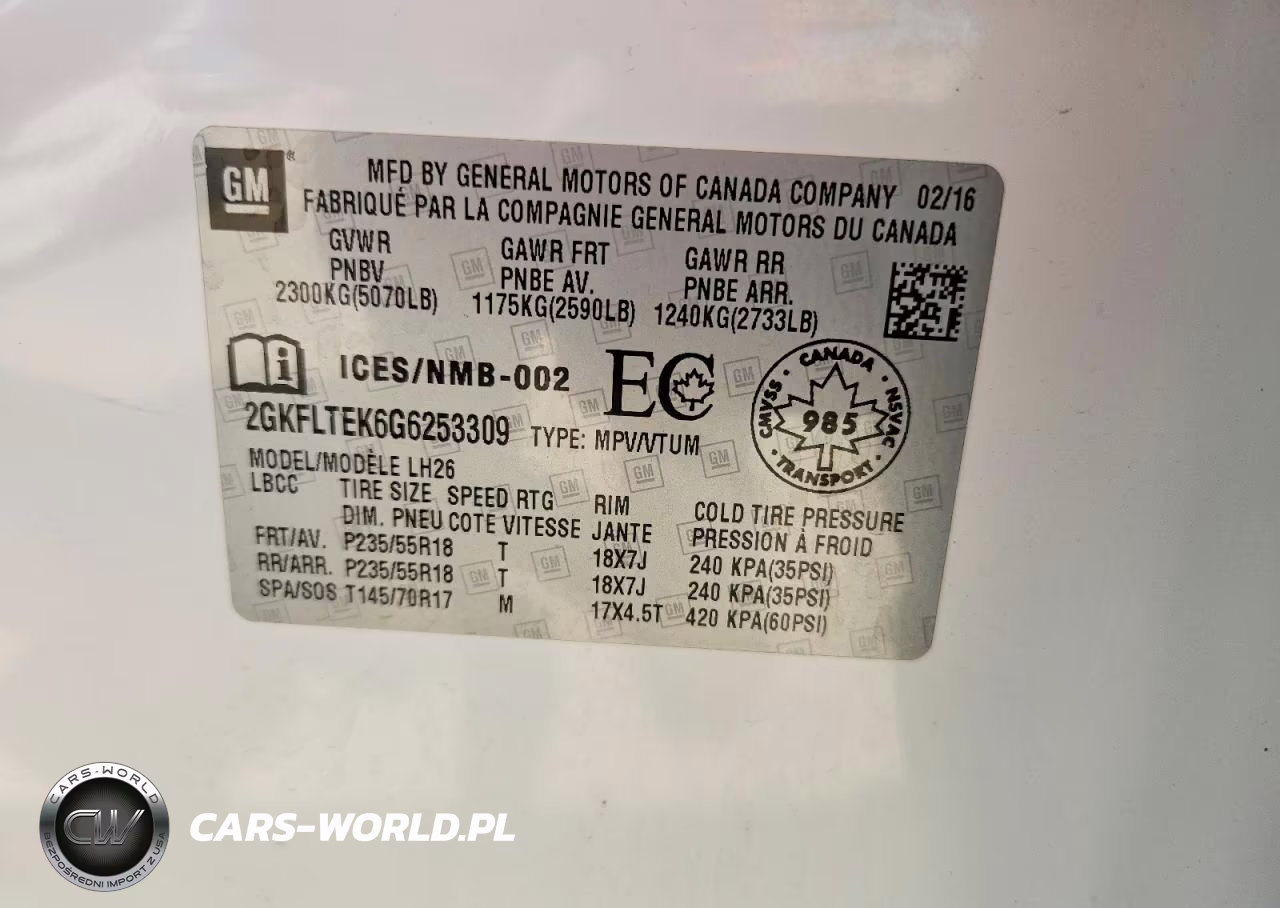 2016 GMC Terrain Sle VIN:2GKFLTEK6G6253309 - 12