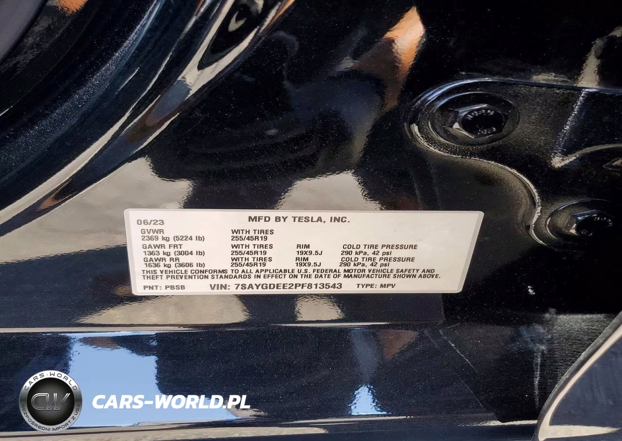 2023 Tesla Model Y VIN:7SAYGDEE2PF813543 - 13