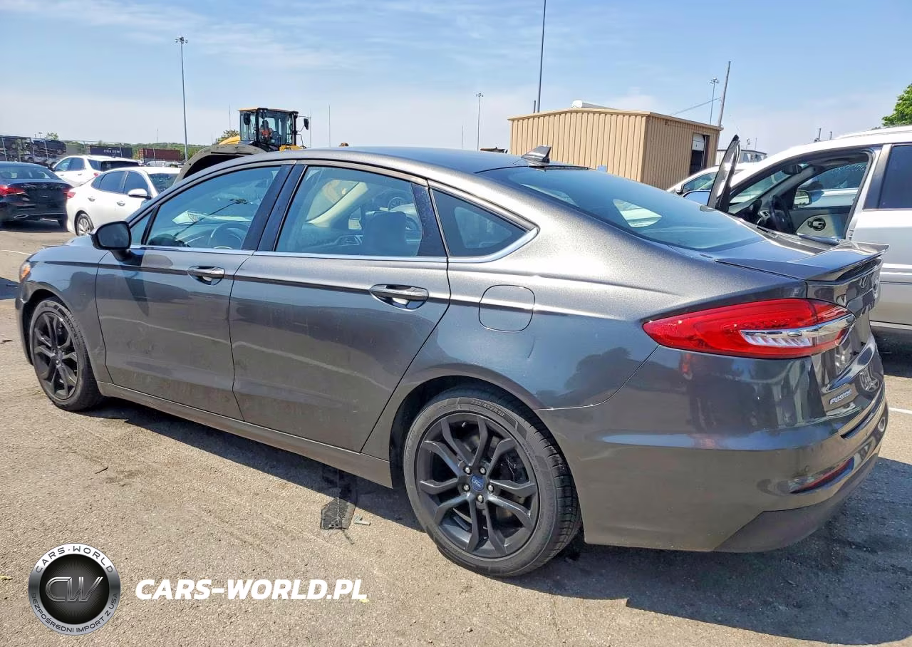 2019 Ford Fusion Se VIN:3FA6P0HD4KR166429 - 2
