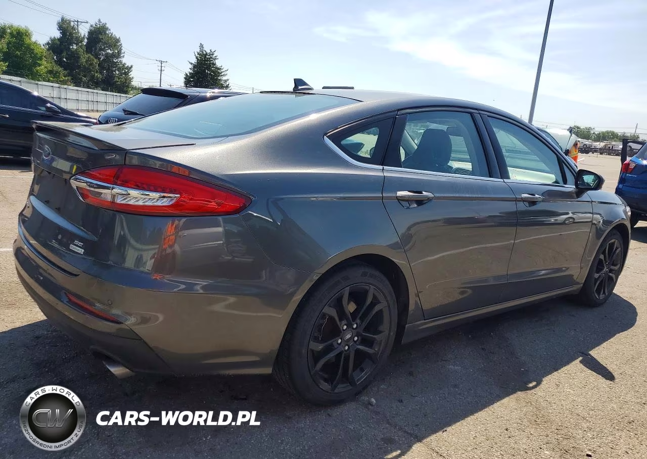 2019 Ford Fusion Se VIN:3FA6P0HD4KR166429 - 3