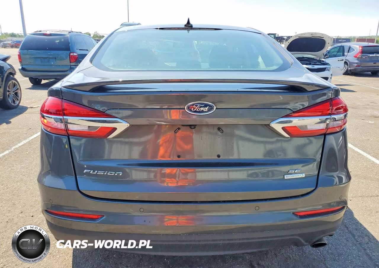 2019 Ford Fusion Se VIN:3FA6P0HD4KR166429 - 6