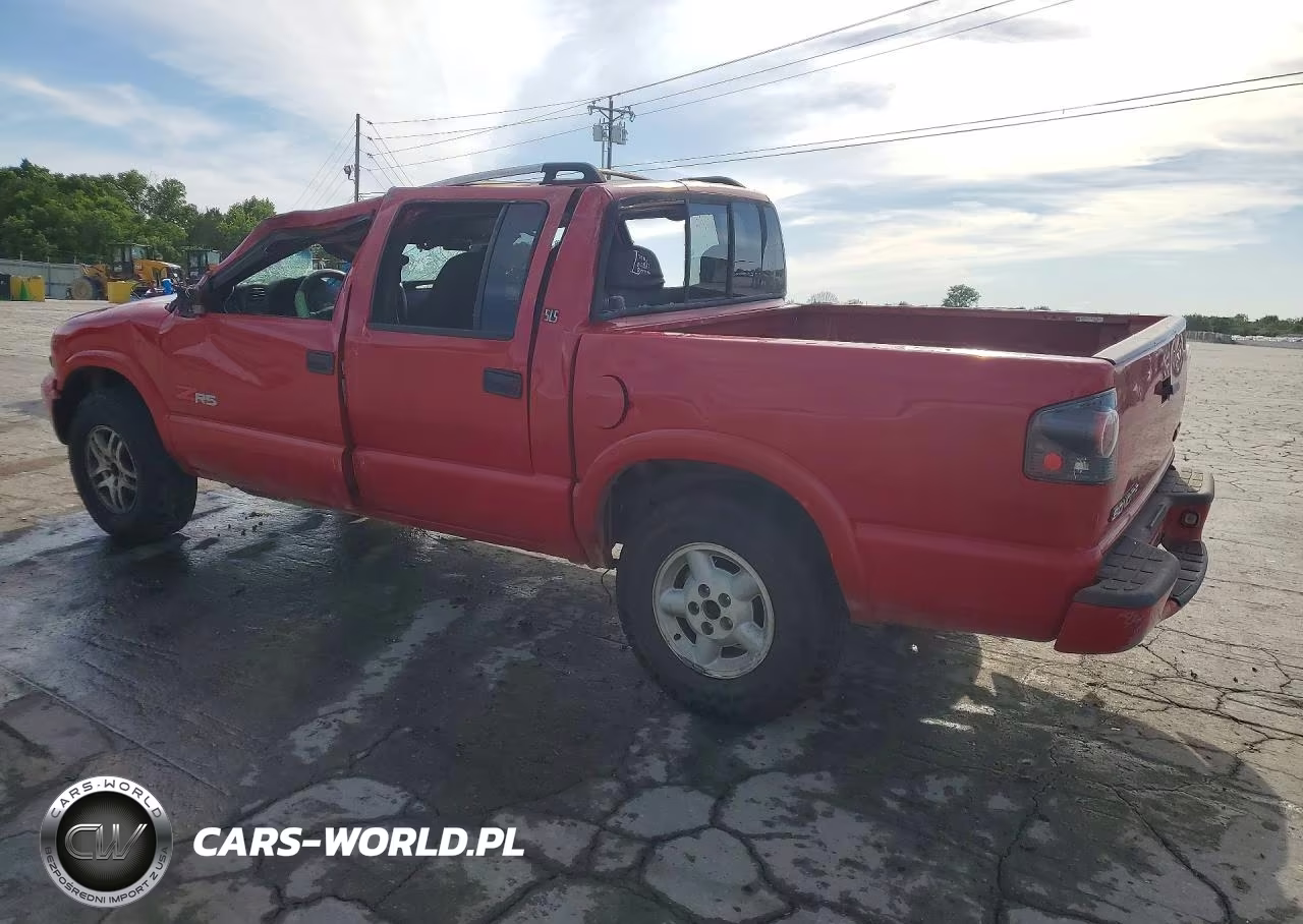 2002 GMC Sonoma VIN:1GTDT13W12K225520 - 2
