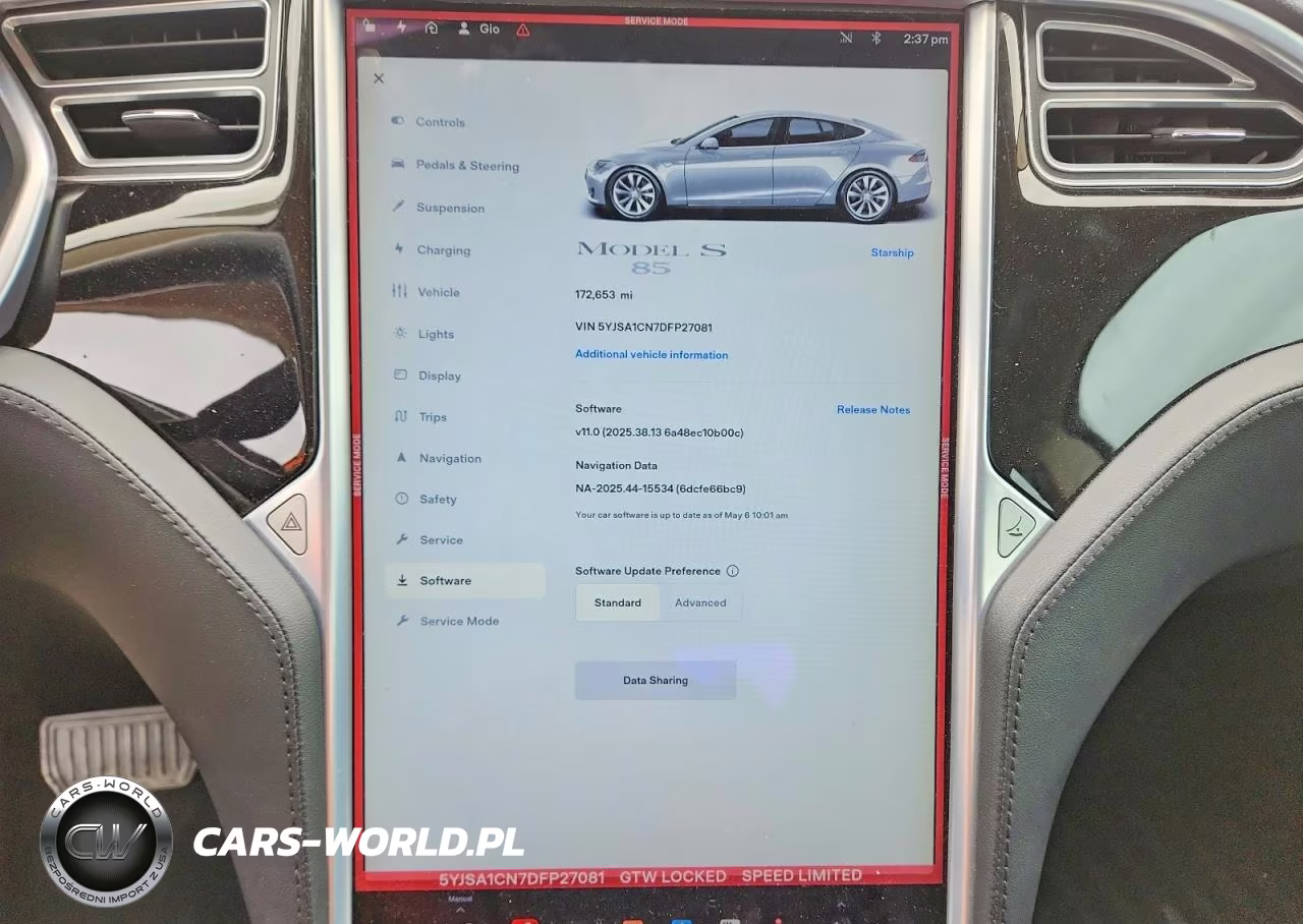 2013 Tesla Model S VIN:5YJSA1CN7DFP27081 - 9