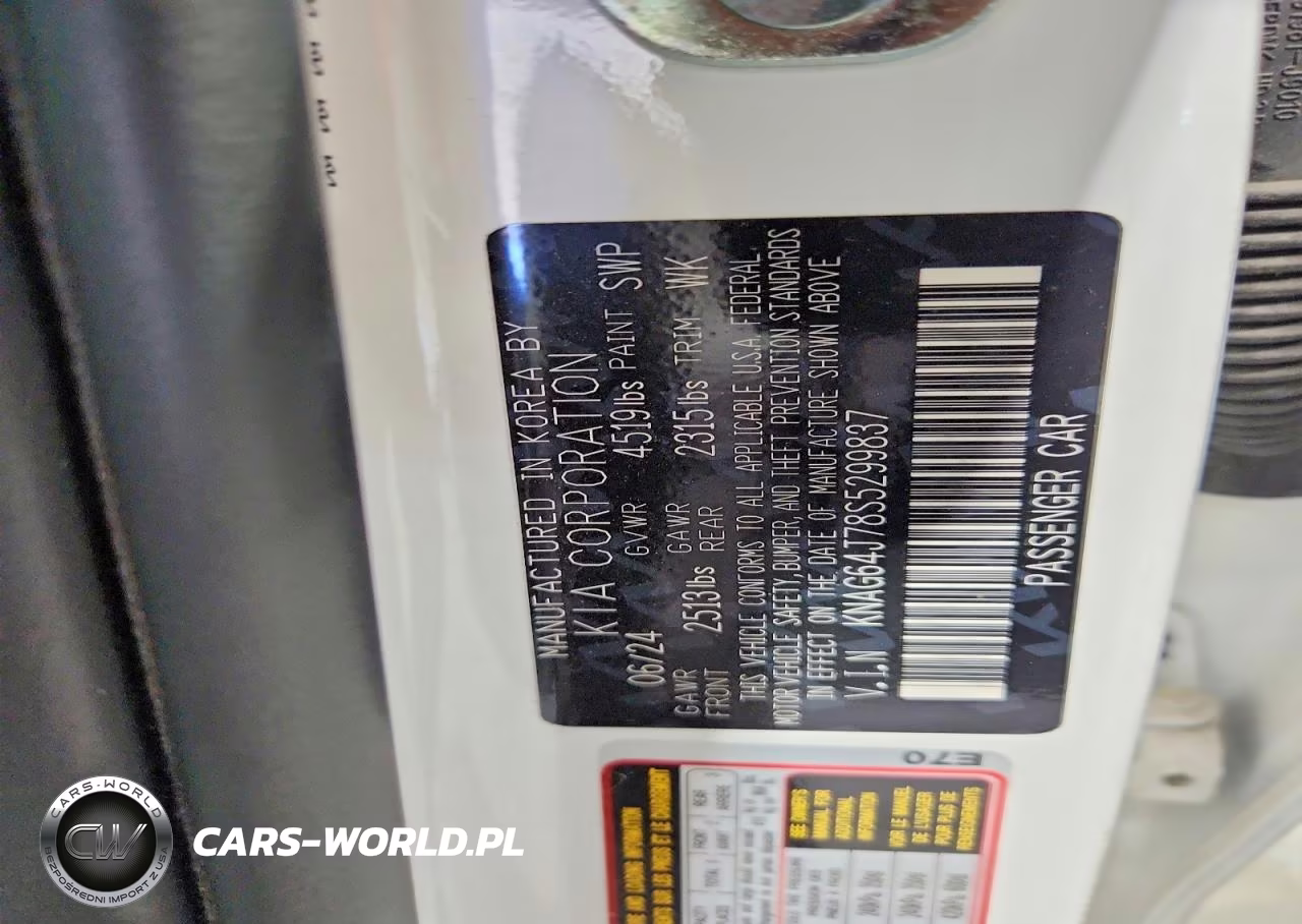 2025 Kia K5 Gt Line VIN:KNAG64J78S5299837 - 12