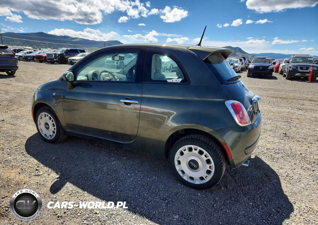 2014 Fiat 500 Pop VIN:3C3CFFAR1ET264242 - 2
