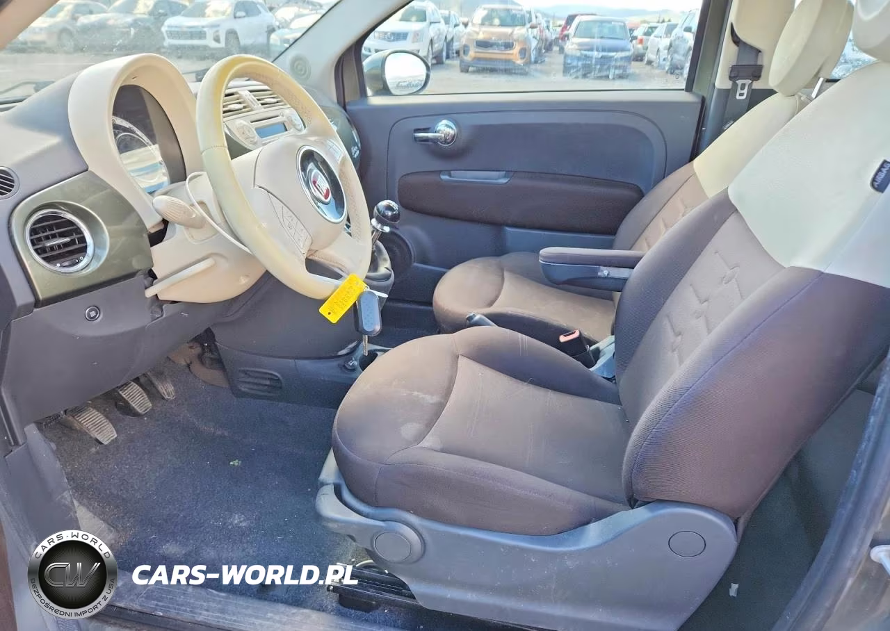 2014 Fiat 500 Pop VIN:3C3CFFAR1ET264242 - 7