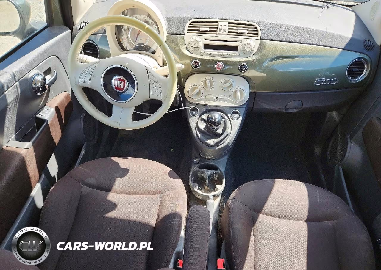 2014 Fiat 500 Pop VIN:3C3CFFAR1ET264242 - 8