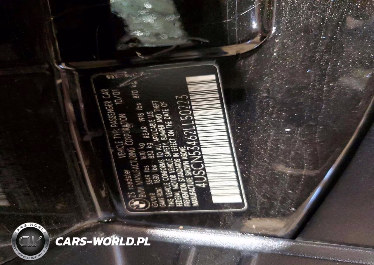2002 BMW Z3 3.0 VIN:4USCN53462LL50223 - 13