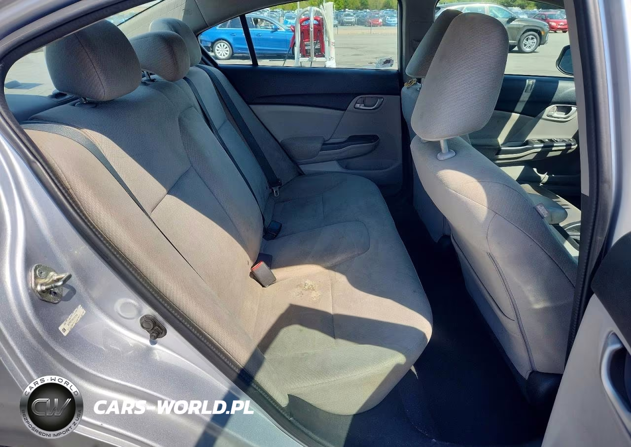 2013 Honda Civic Lx VIN:2HGFB2F5XDH501564 - 10