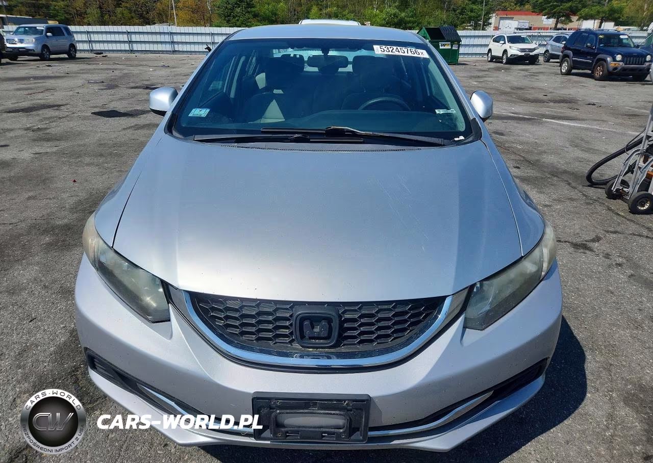 2013 Honda Civic Lx VIN:2HGFB2F5XDH501564 - 5