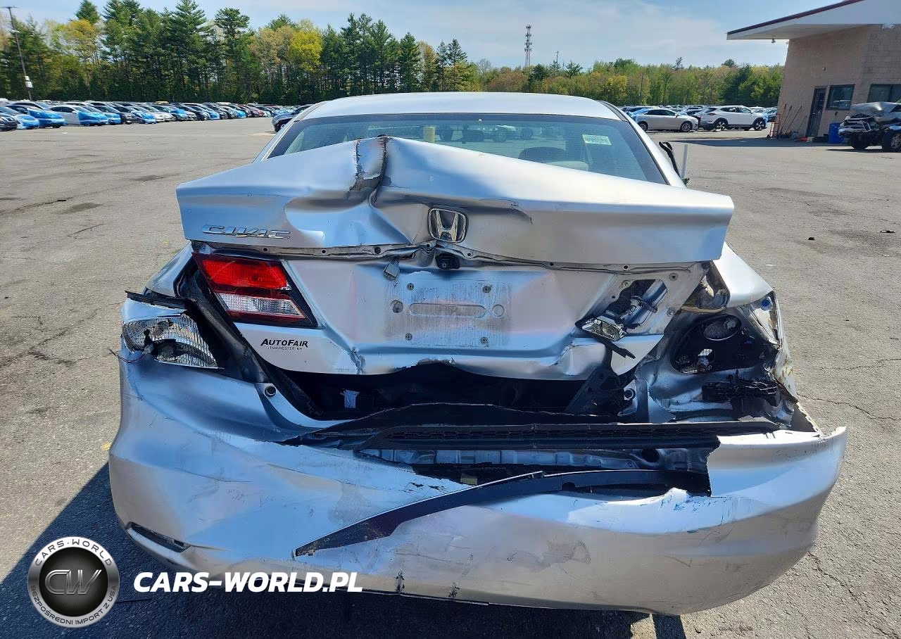 2013 Honda Civic Lx VIN:2HGFB2F5XDH501564 - 6