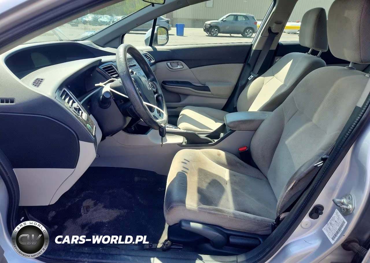 2013 Honda Civic Lx VIN:2HGFB2F5XDH501564 - 7