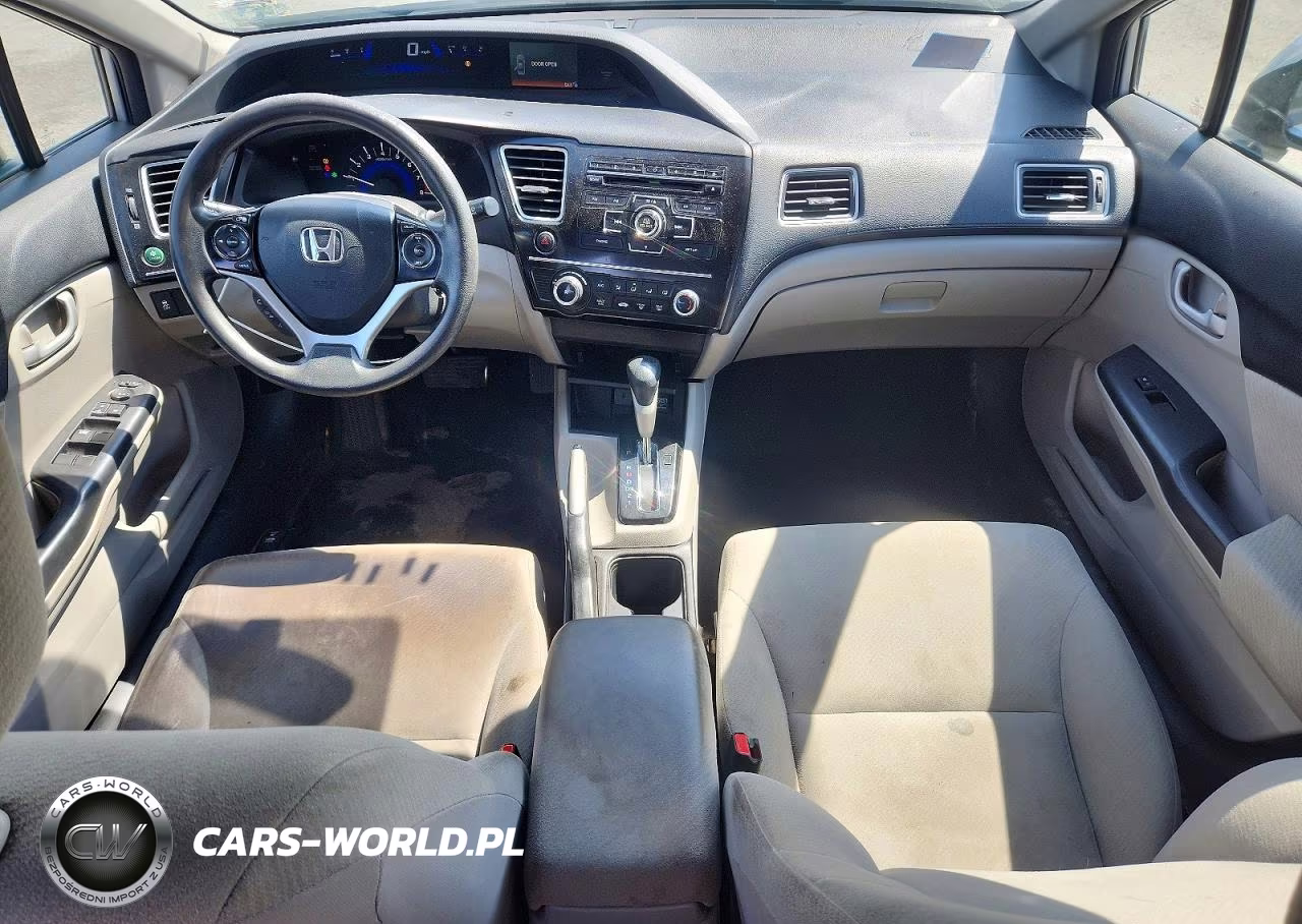 2013 Honda Civic Lx VIN:2HGFB2F5XDH501564 - 8