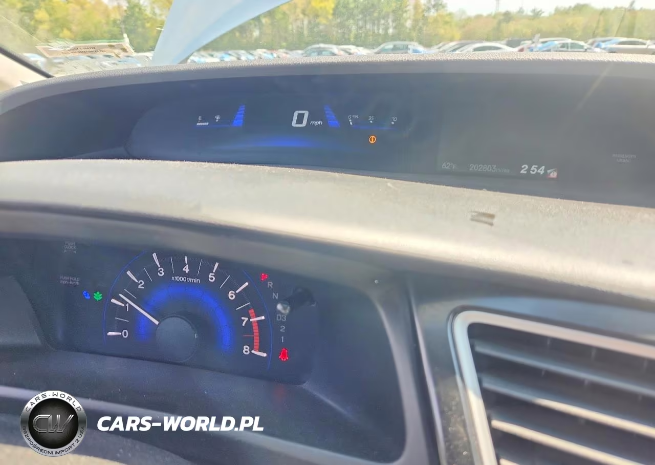 2013 Honda Civic Lx VIN:2HGFB2F5XDH501564 - 9