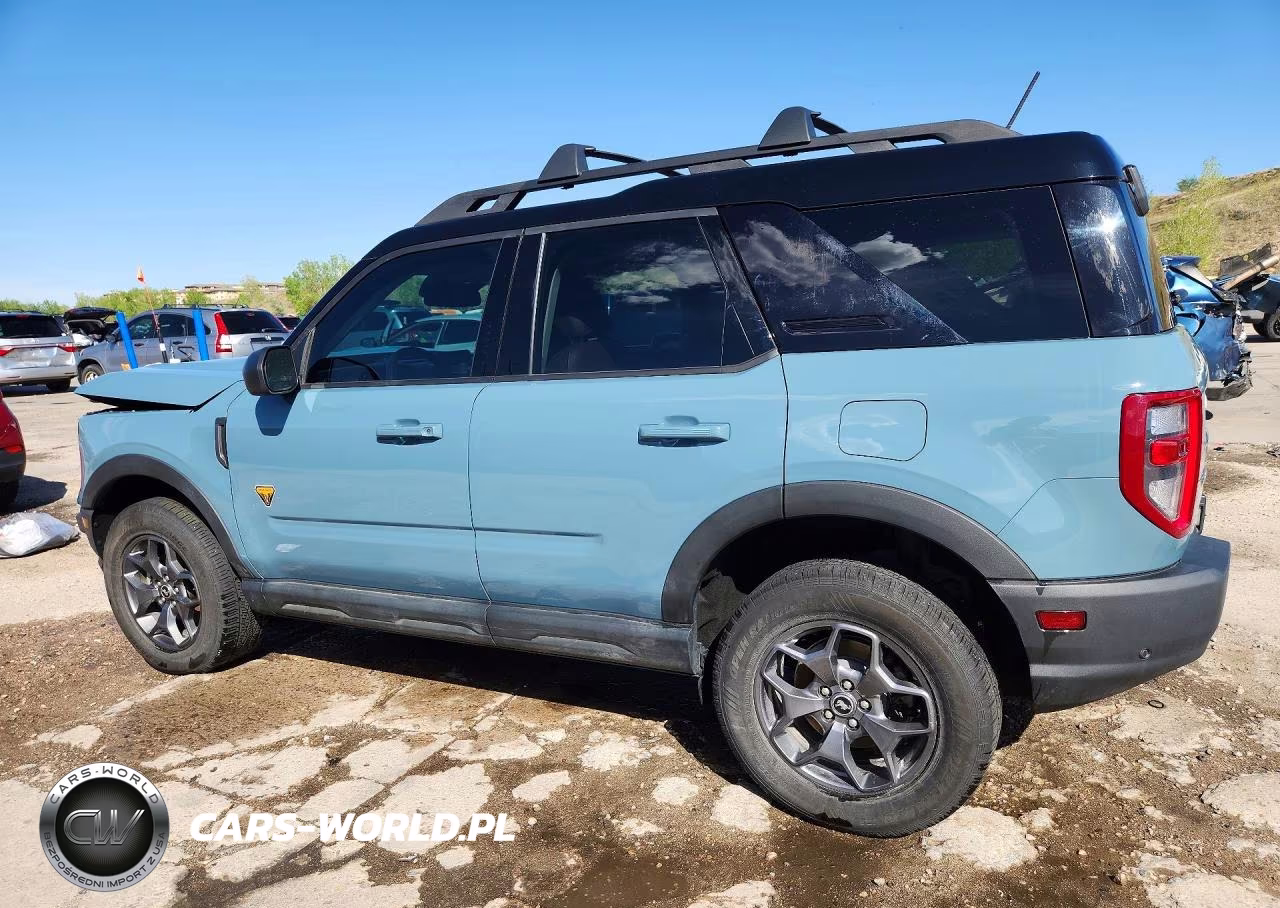 2021 Ford Bronco Sport Badlands VIN:3FMCR9D99MRA77385 - 2