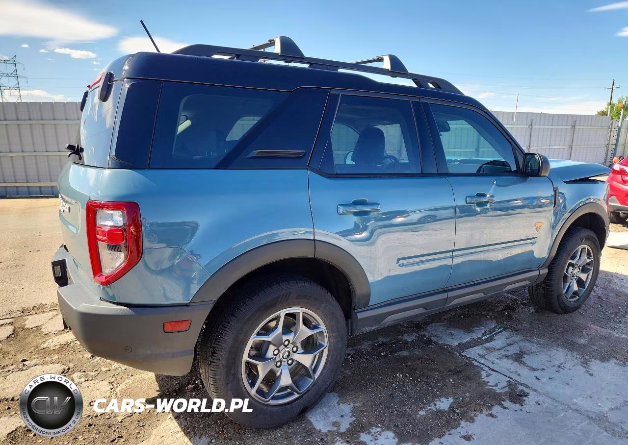 2021 Ford Bronco Sport Badlands VIN:3FMCR9D99MRA77385 - 3