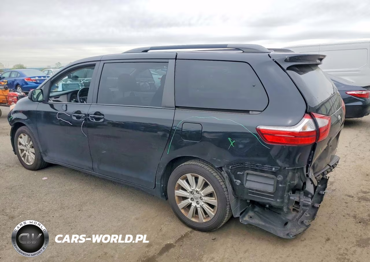 2015 Toyota Sienna Le VIN:5TDJK3DC9FS113603 - 2