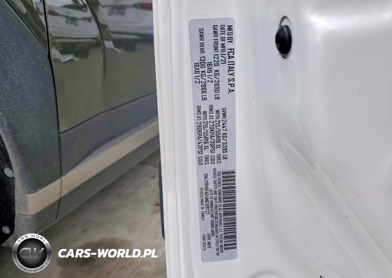 2021 Ram Promaster City VIN:ZFBHRFAB4M6T89727 - 12
