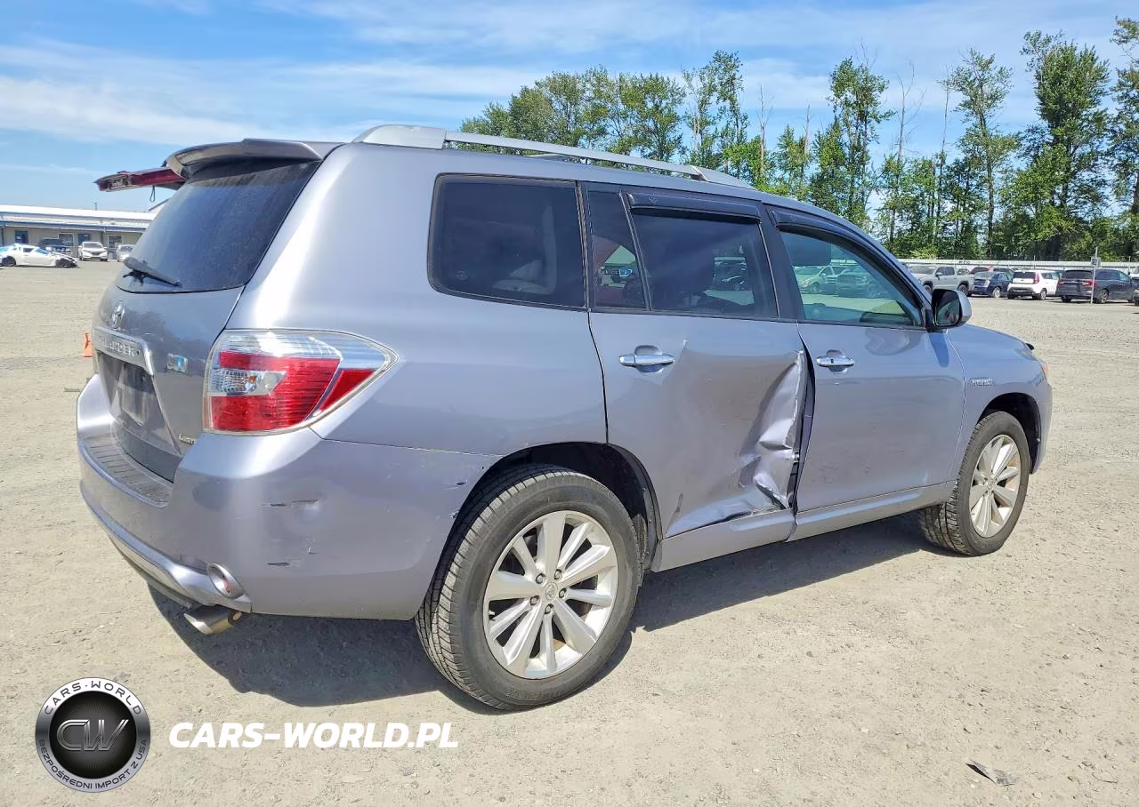 2008 Toyota Highlander Hybrid Limited VIN:JTEEW44A182008277 - 3