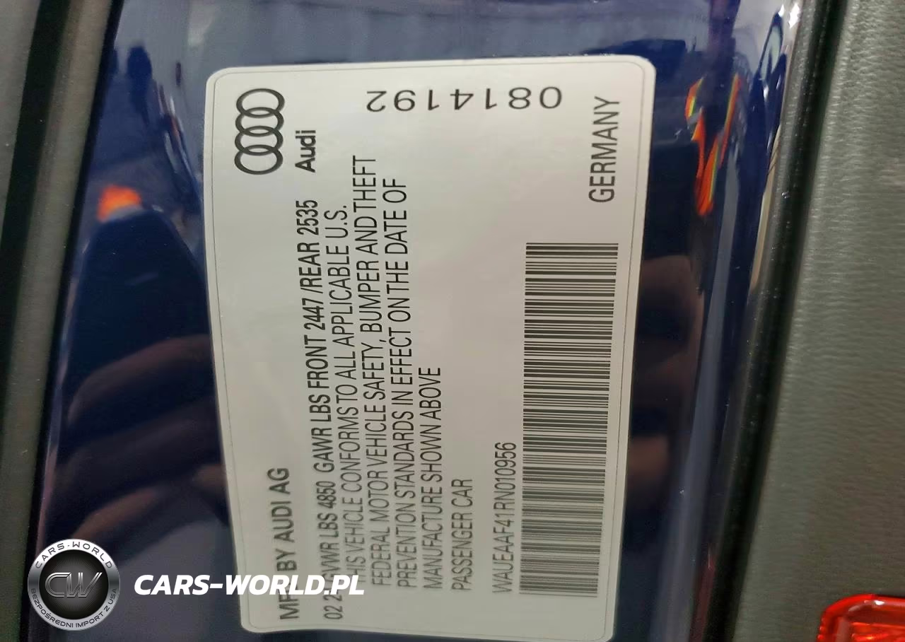 2024 Audi A4 Premium Plus 45 VIN:WAUEAAF41RN010956 - 12