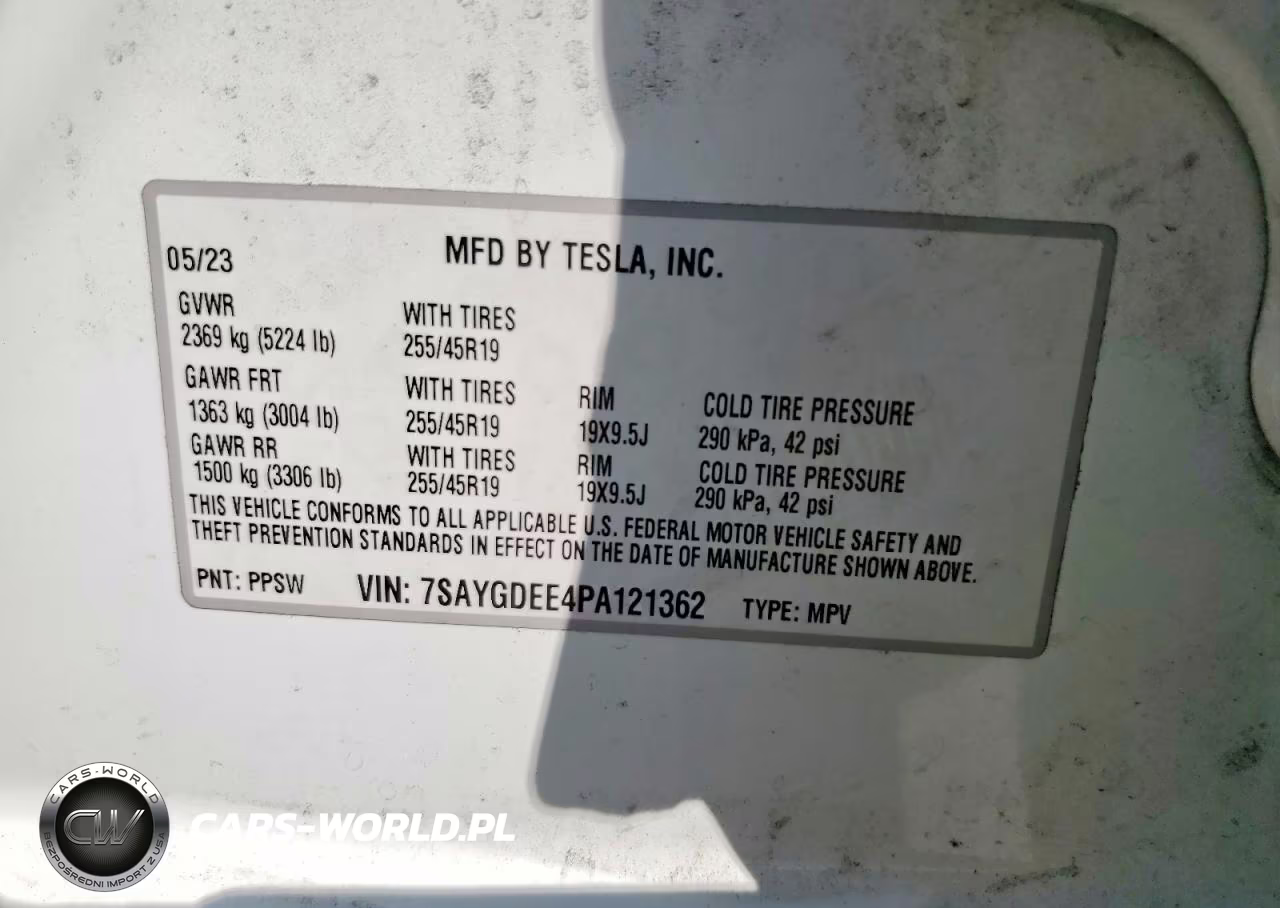 2023 Tesla Model Y VIN:7SAYGDEE4PA121362 - 13