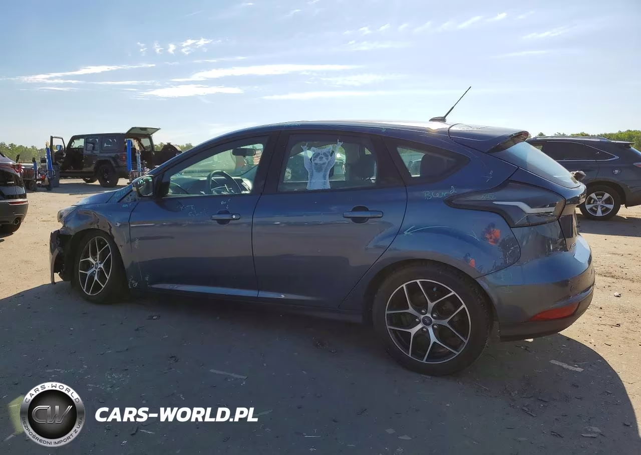 2018 Ford Focus Sel VIN:1FADP3M29JL202271 - 2