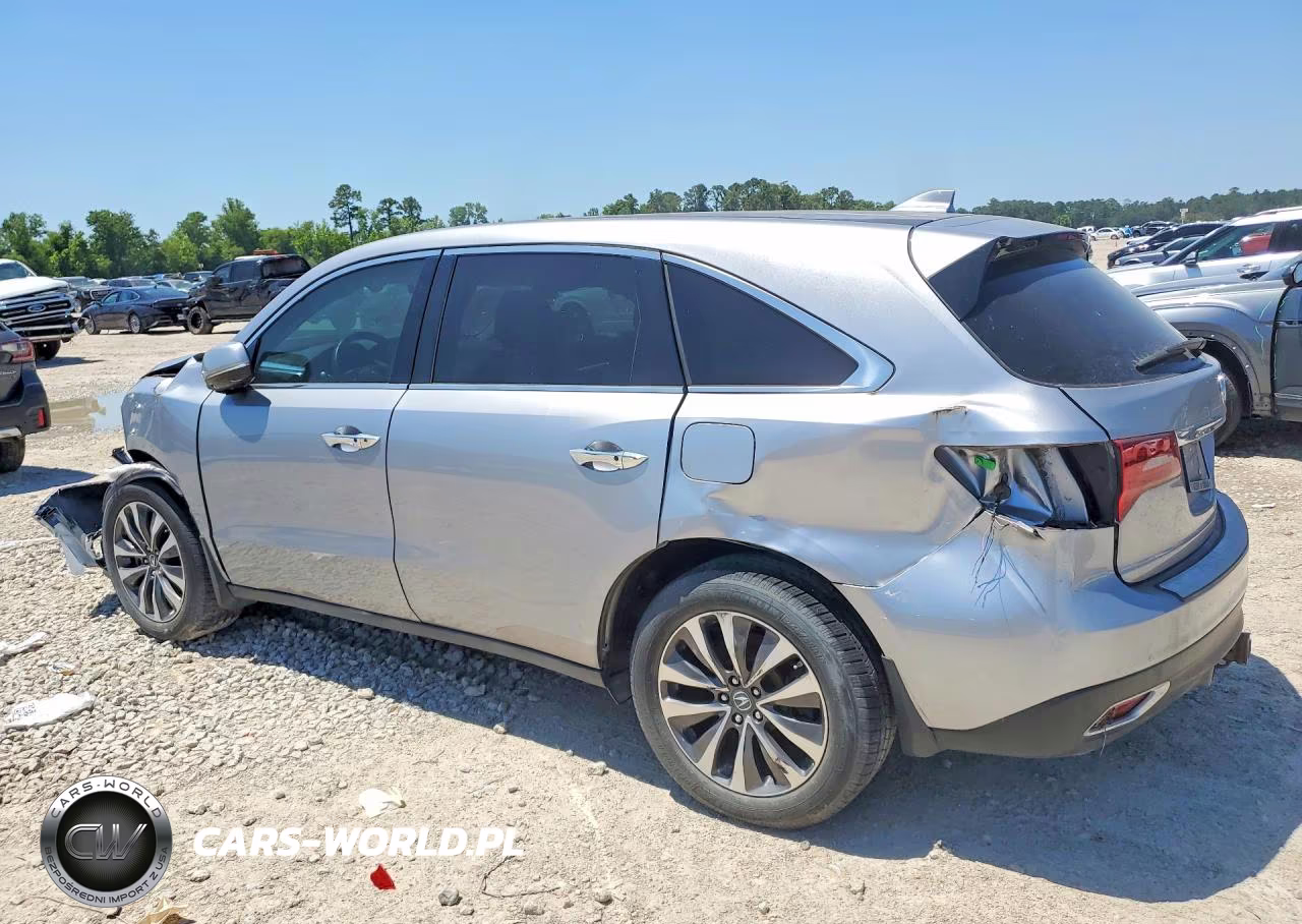 2016 Acura Mdx Technology VIN:5FRYD4H45GB032961 - 2