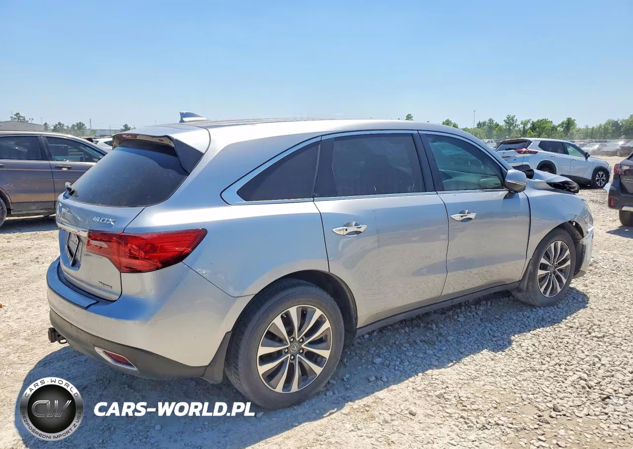 2016 Acura Mdx Technology VIN:5FRYD4H45GB032961 - 3