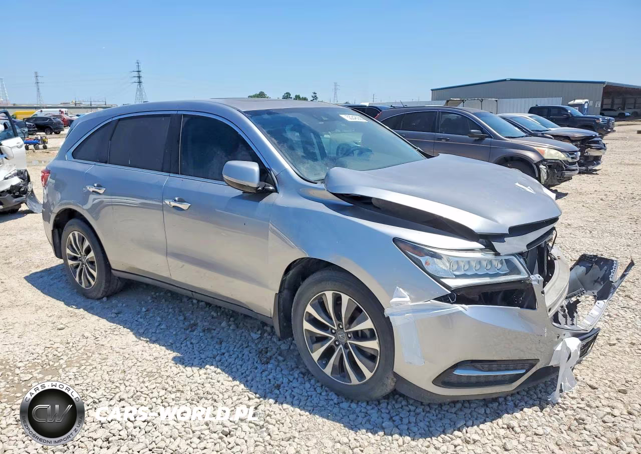 2016 Acura Mdx Technology VIN:5FRYD4H45GB032961 - 4