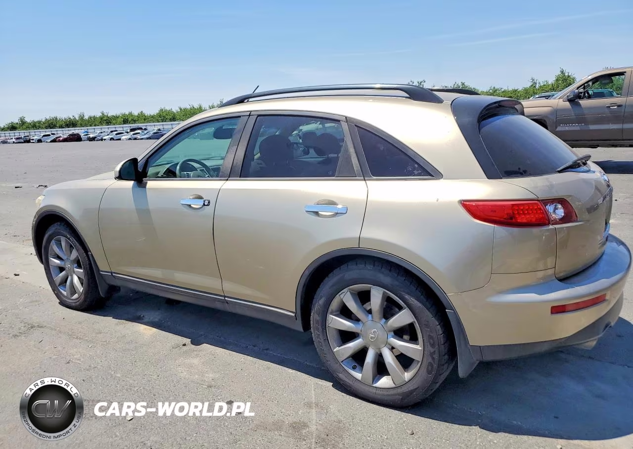 2003 INFINITI FX35 VIN:JNRAS08U33X101289 - 2