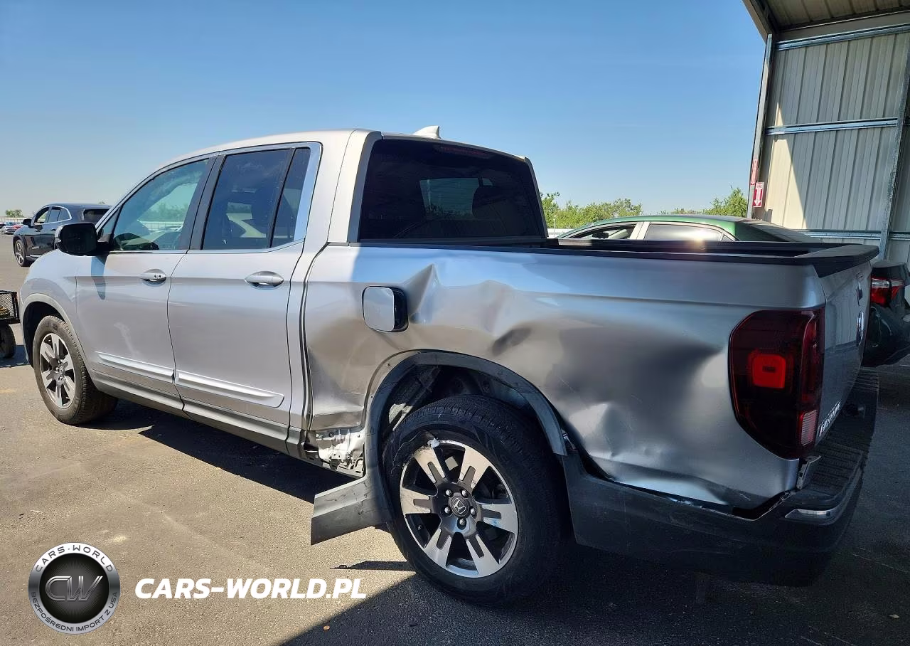 2017 Honda Ridgeline Rtl VIN:5FPYK2F66HB010539 - 2