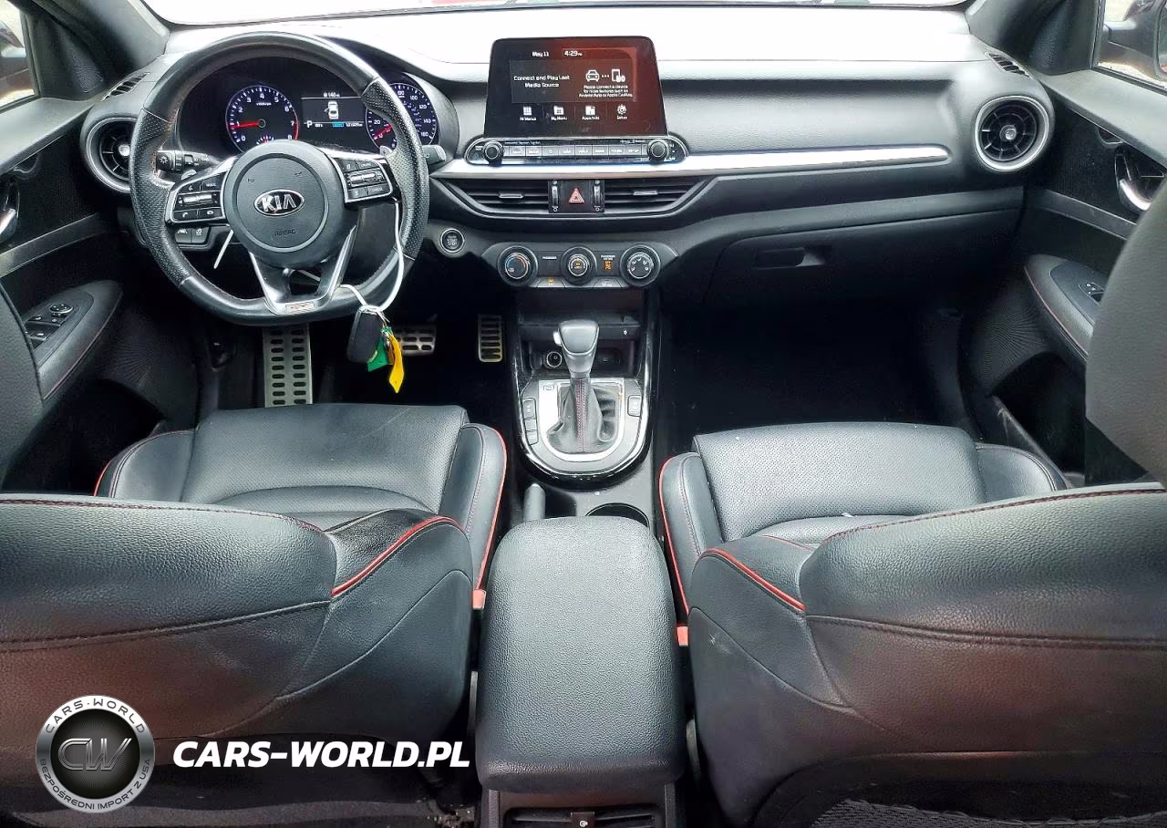 2021 Kia Forte Gt VIN:3KPF44AC3ME324104 - 8