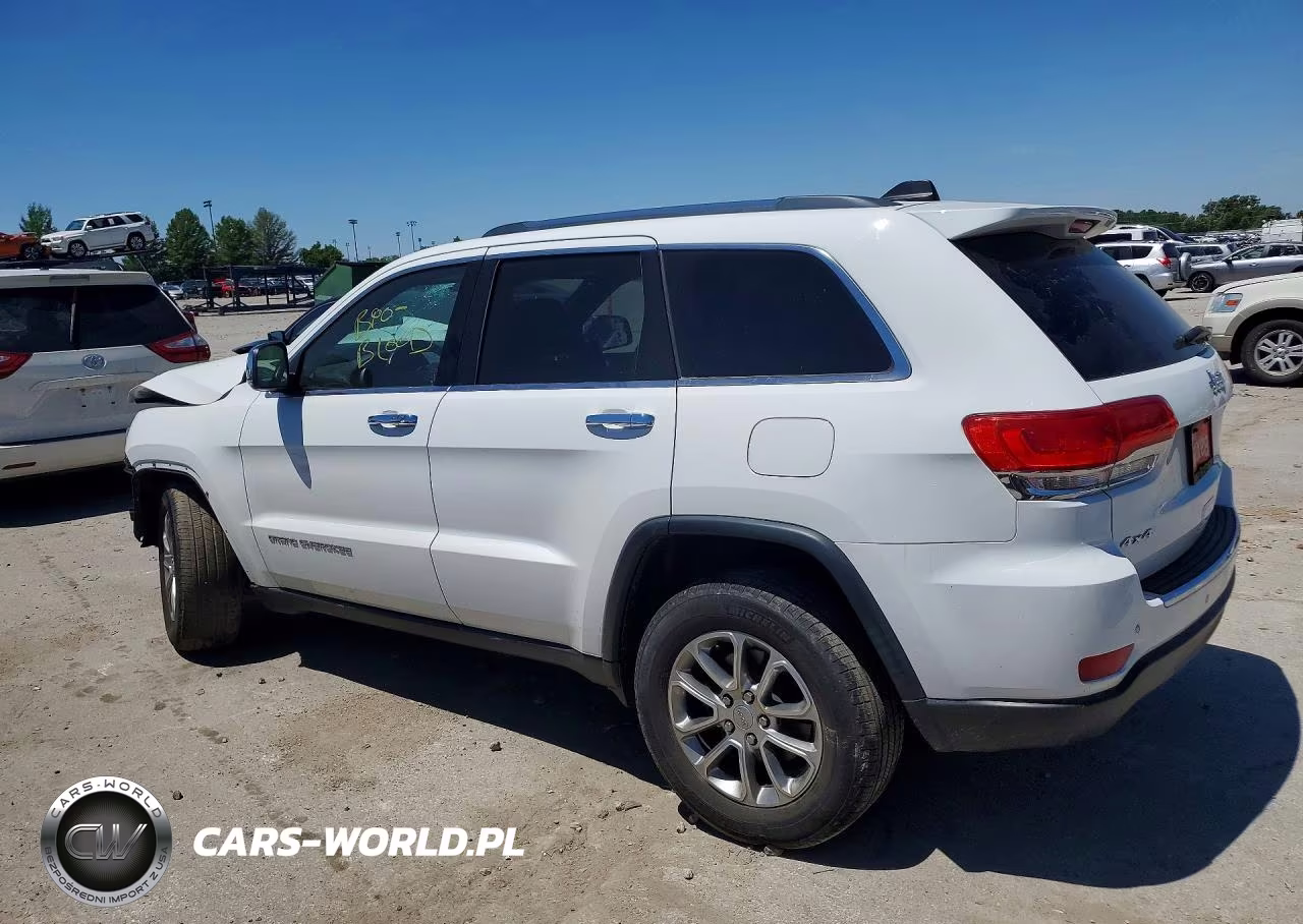 2016 Jeep Grandchero VIN:1C4RJFBG4GC328208 - 2