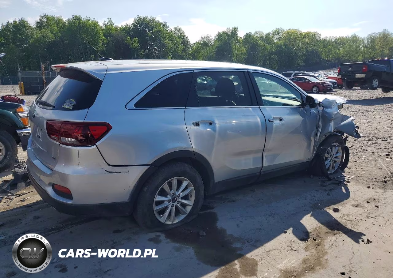 2019 Kia Sorento Lx VIN:5XYPGDA37KG571007 - 3