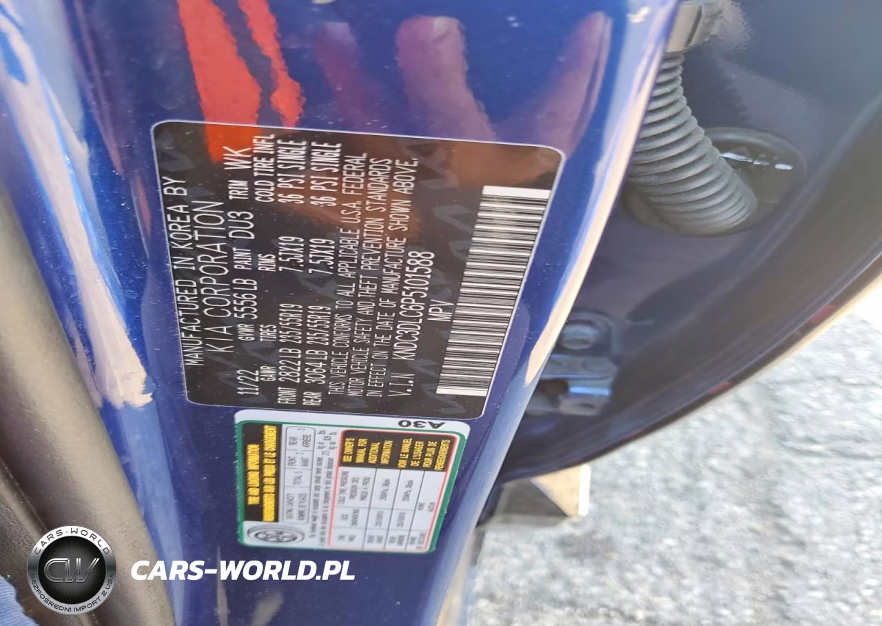 2023 Kia Ev6 Wind VIN:KNDC3DLC6P5101588 - 12