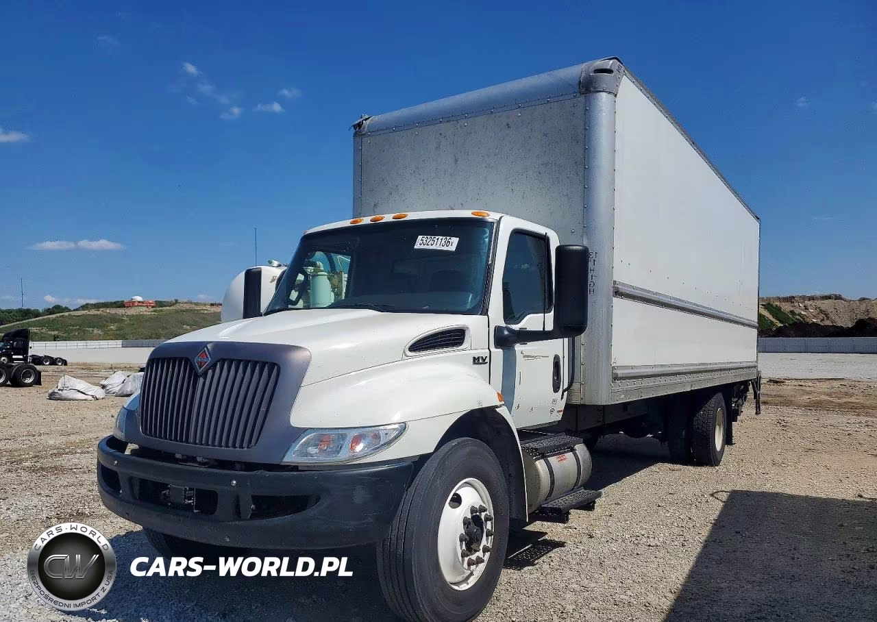 2022 International Mv607 Box Truck VIN:3HAEUMML8NL485760 - 2