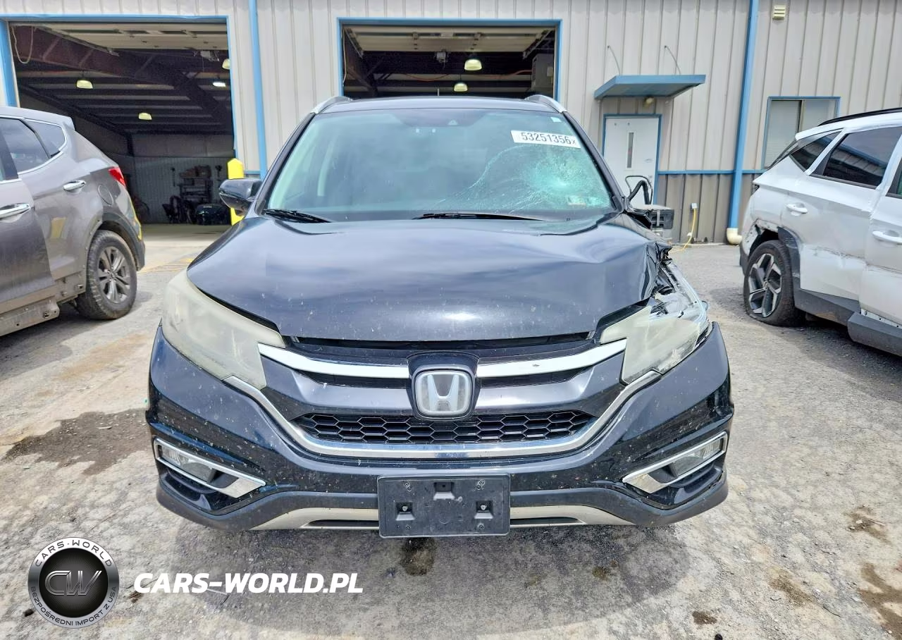 2015 Honda Cr-V Touring VIN:5J6RM4H93FL100388 - 5
