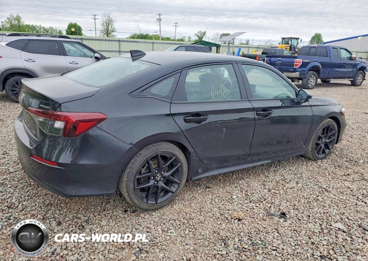 2025 Honda Civic Sport VIN:2HGFE4F80SH340006 - 3