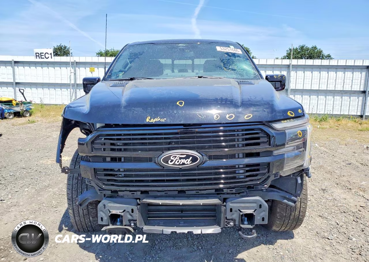 2024 Ford F150 Platinum VIN:1FTFW7L86RFA11601 - 5