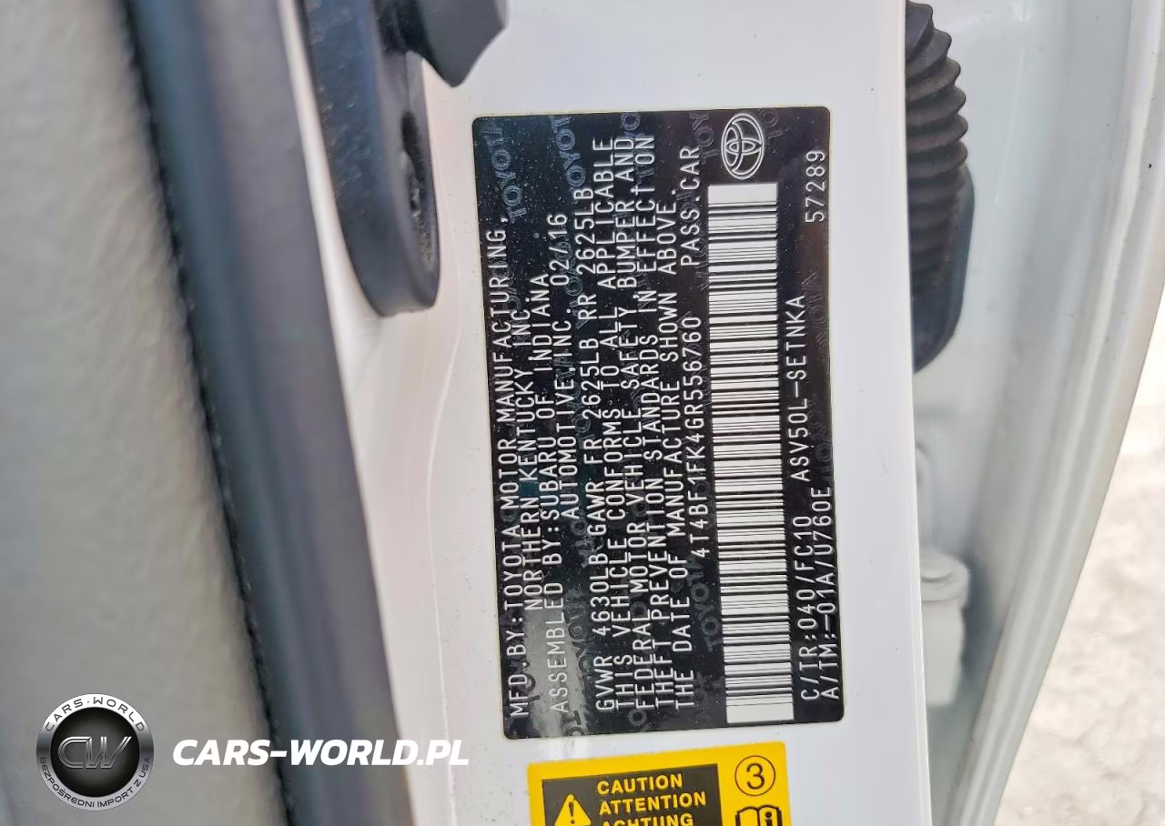 2016 Toyota Camry Le VIN:4T4BF1FK4GR556760 - 12
