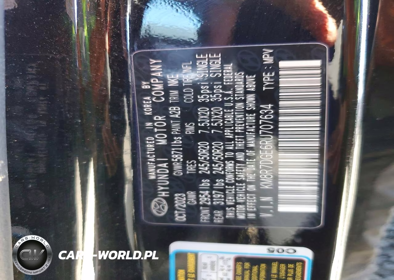 2024 Hyundai Palisade Calligraphy Night Edition VIN:KM8R7DGE6RU707634 - 14