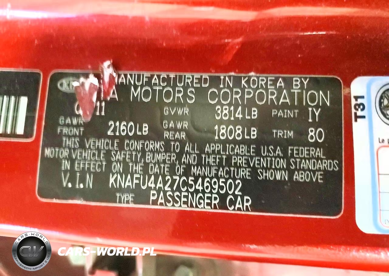 2012 Kia Forte Ex VIN:KNAFU4A27C5469502 - 12