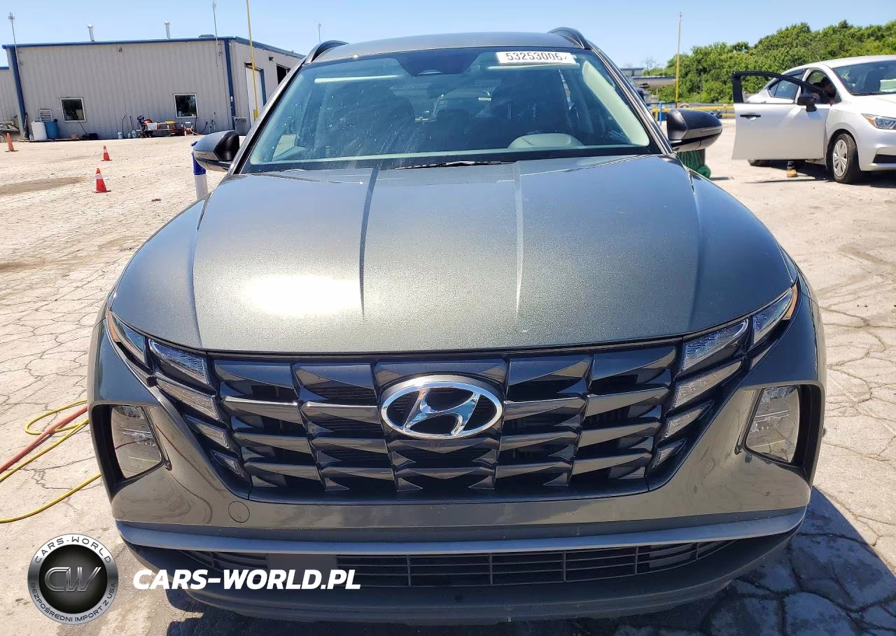 2023 Hyundai Tucson Blue VIN:KM8JBCA16PU127292 - 5