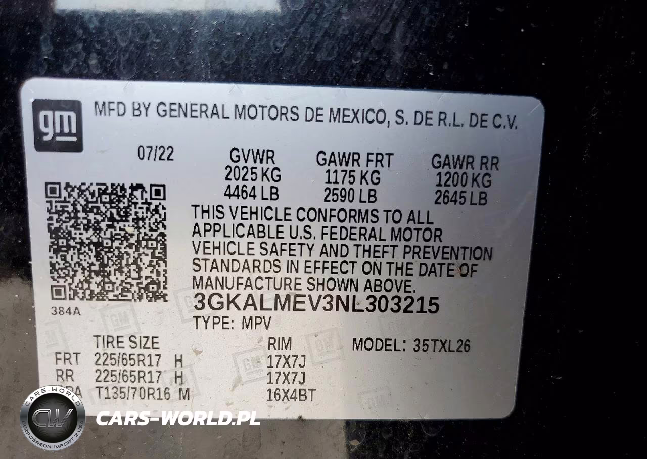 2022 GMC Terrain Sle VIN:3GKALMEV3NL303215 - 13